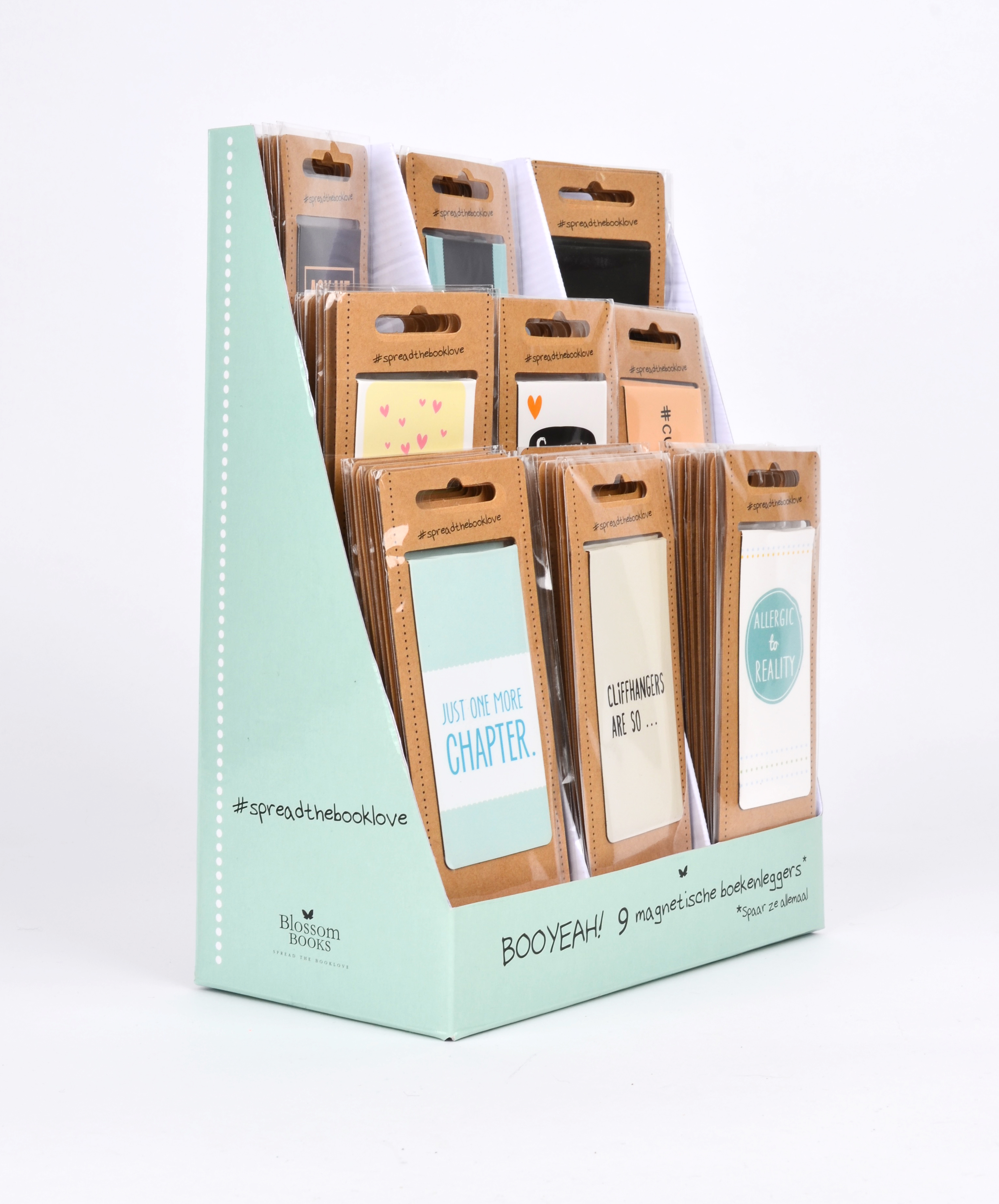Magnetische boekenleggers