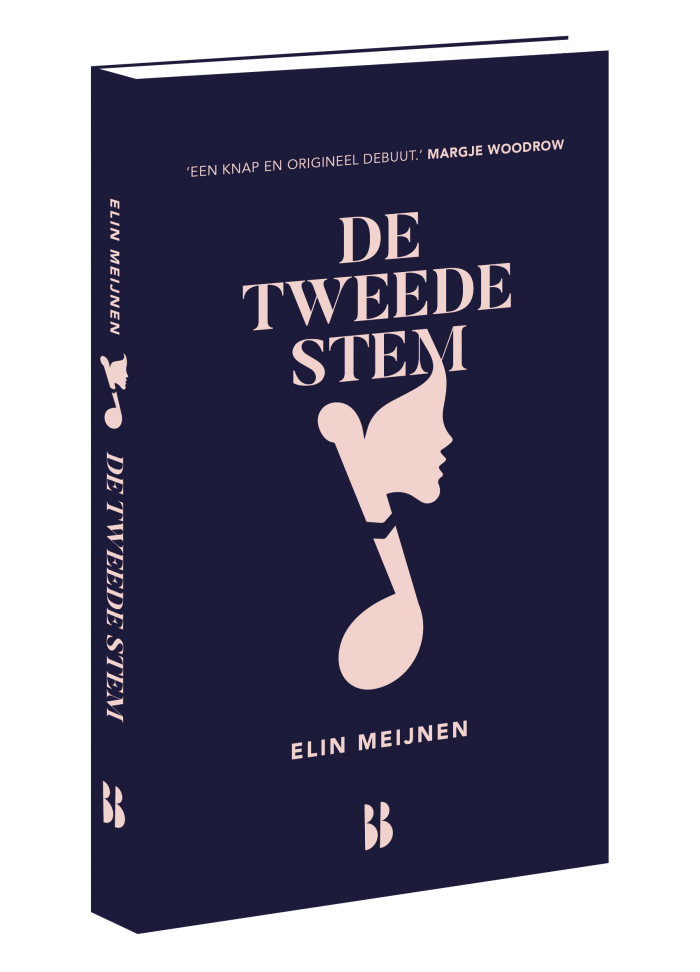 De tweede stem 3D omslag Elin Meijnen