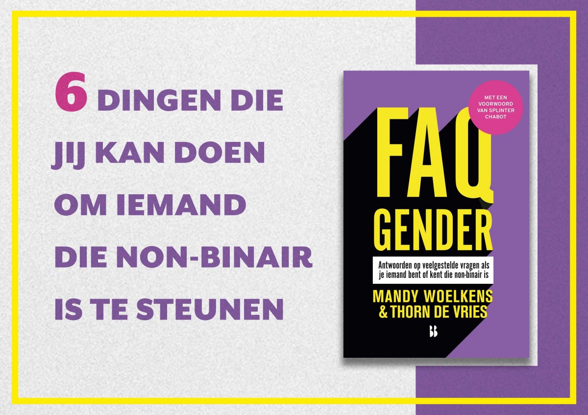 FAQ gender boekomslag sticker splinter chabot
