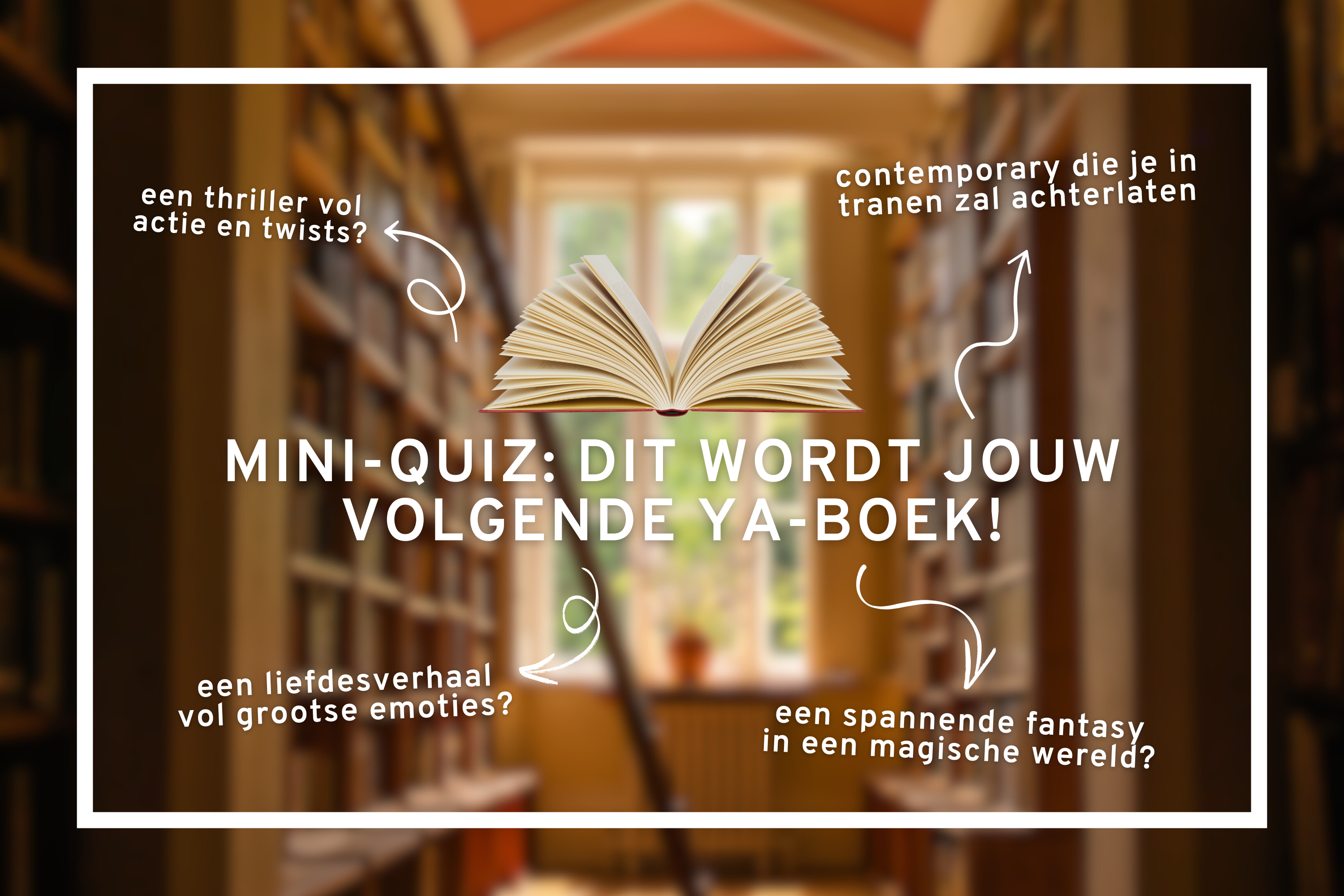 Mini quiz: Dit wordt jouw volgende YA-boek!