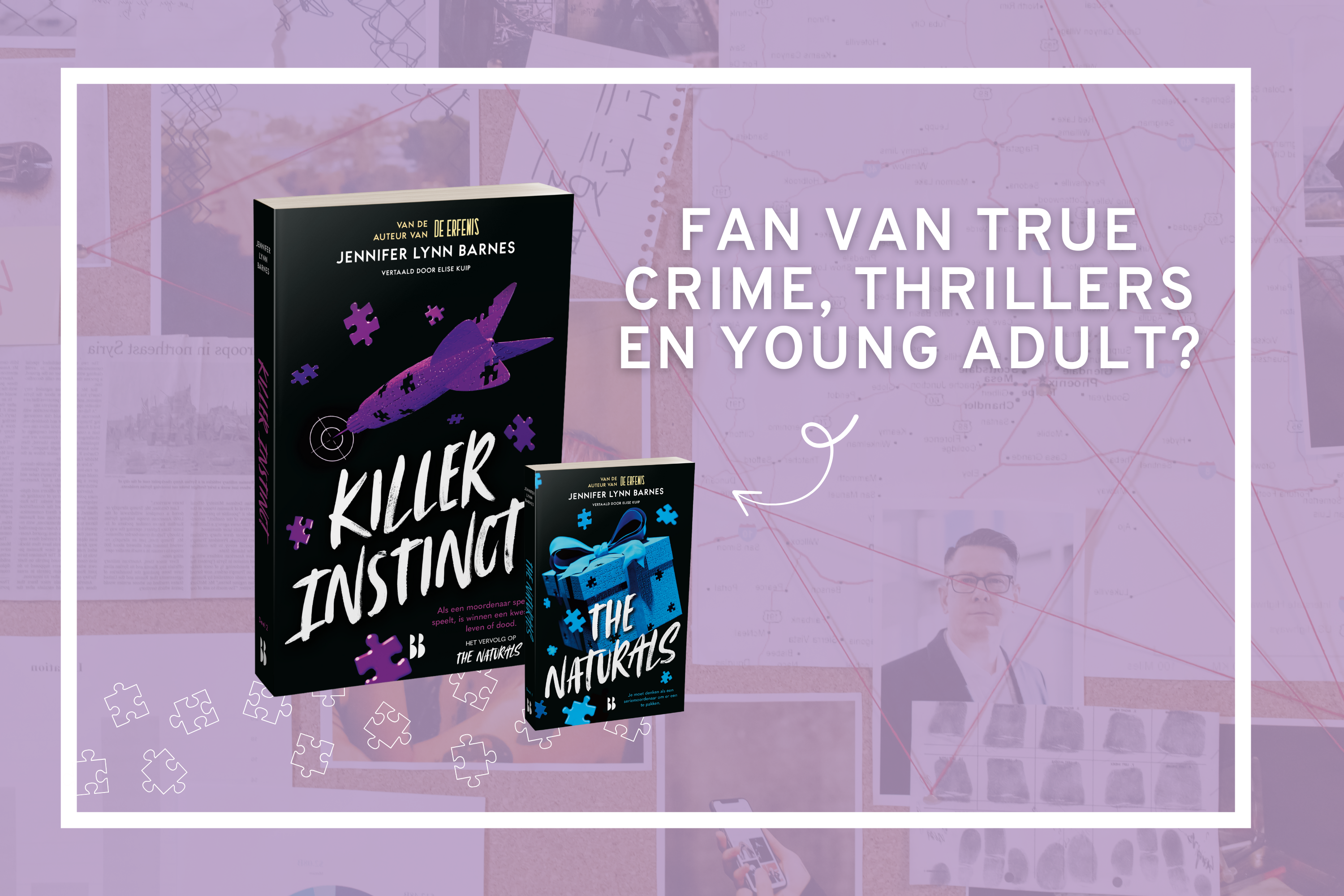 The Naturals en Killer instinct van Jennifery Lynn Barnes thriller young adult serie