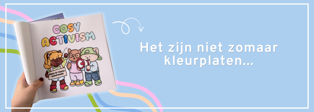 cosy activism kleurboek cosy kleurboek